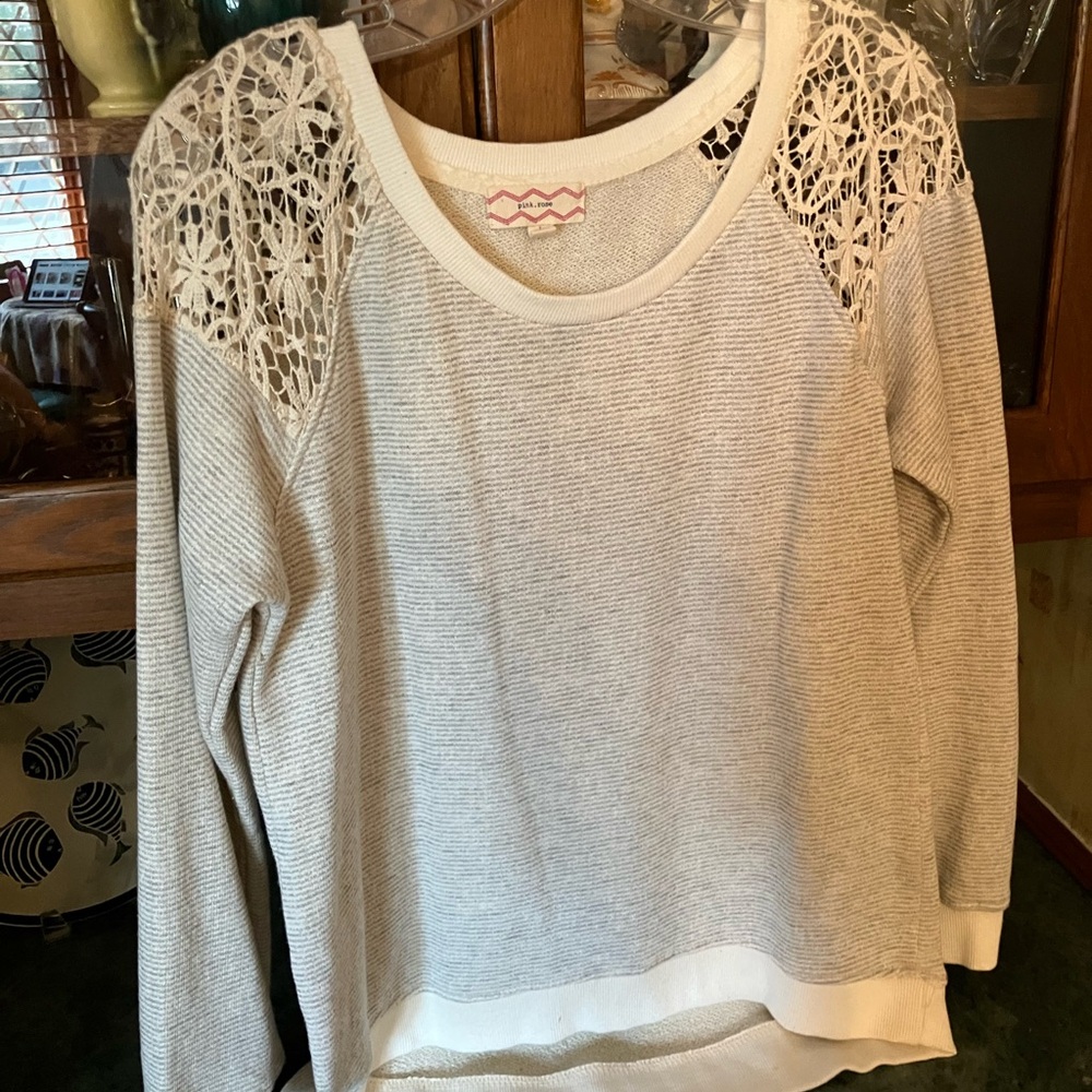 NWOT Women's Cream Lace Shoulder Top
NEVER WORN - Picture 6 of 15